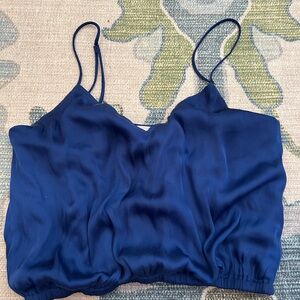 Chic Navy Camisole Top